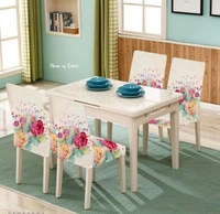 Elastic Chair Cover Stretch Removable Washable Short Dining Chair Cover Protector Seat Slipcover - Polyster, Elastic/ Stretchable, Multipack of1